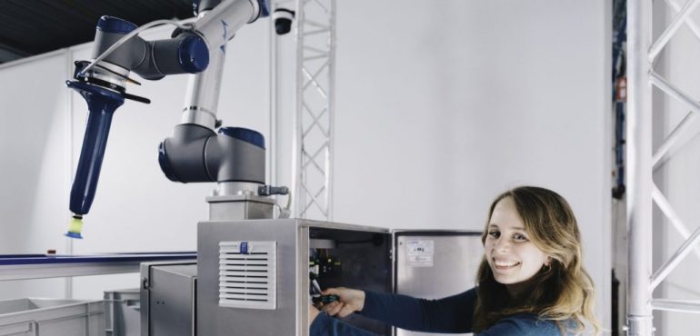 Robotarmen ontwikkelen